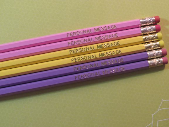 custom pencils